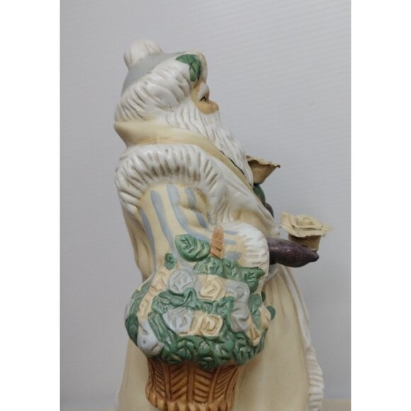 ABC Distributing 11 Inch Porcelain Musical Victorian Santa In Original Box - Picture 9 of 12
